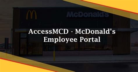 accessmcdo|accessmcd mcdonald's e restaurant fred.